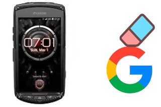 Como excluir a conta do Google em Kyocera Torque KC-S701