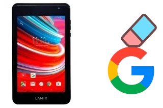 Como excluir a conta do Google em Lanix Ilium PAD RX7