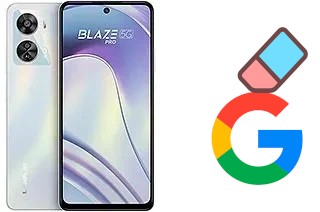 Como excluir a conta do Google em Lava Blaze Pro 5G