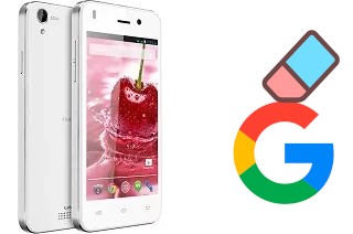 Como excluir a conta do Google em Lava Iris X1 mini