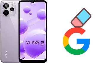 Como excluir a conta do Google em Lava Yuva 2 Pro