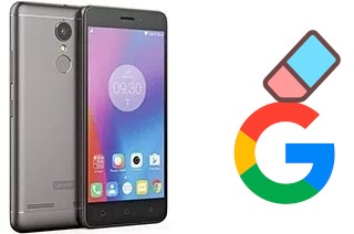 Como excluir a conta do Google em Lenovo K6 Power