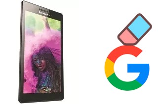 Como excluir a conta do Google em Lenovo Tab 2 A7-10