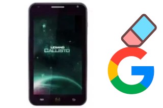 Como excluir a conta do Google em LEXAND Callisto