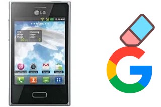 Como excluir a conta do Google em LG Optimus L3 E400