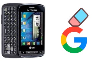 Como excluir a conta do Google em LG Enlighten VS700