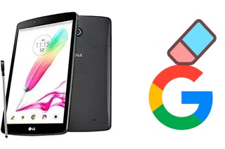 Como excluir a conta do Google em LG G Pad II 8.0 LTE