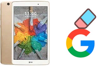 Como excluir a conta do Google em LG G Pad X 8.0