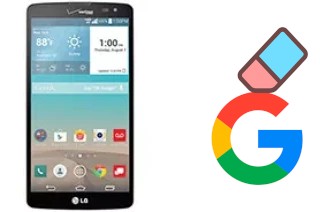 Como excluir a conta do Google em LG G Vista (CDMA)