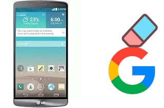 Como excluir a conta do Google em LG G3 LTE-A