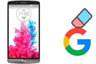 Como excluir a conta do Google em LG G3 Screen