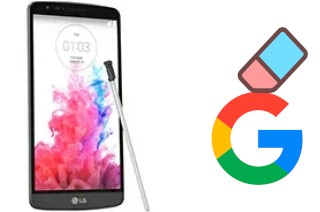 Como excluir a conta do Google em LG G3 Stylus