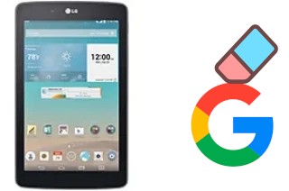 Como excluir a conta do Google em LG G Pad 7.0 LTE