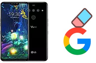 Como excluir a conta do Google em LG V50 ThinQ 5G