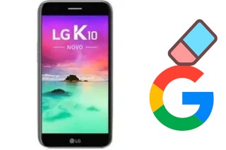 Como excluir a conta do Google em LG K10 Novo