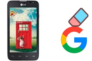 Como excluir a conta do Google em LG L65 Dual D285