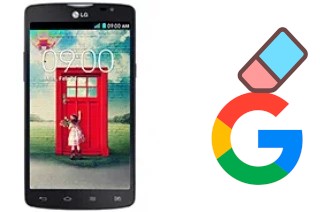 Como excluir a conta do Google em LG L80 Dual