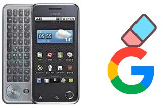 Como excluir a conta do Google em LG Optimus Q LU2300