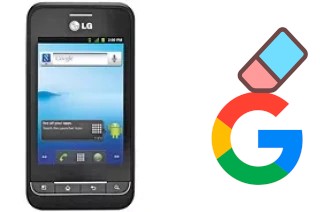 Como excluir a conta do Google em LG Optimus 2 AS680