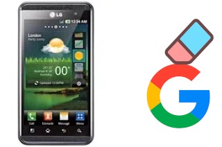 Como excluir a conta do Google em LG Optimus 3D P920