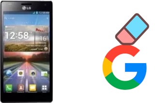 Como excluir a conta do Google em LG Optimus 4X HD