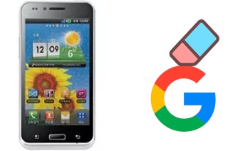 Como excluir a conta do Google em LG Optimus Big LU6800