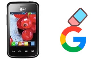 Como excluir a conta do Google em LG Optimus L1 II Tri E475