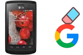 Como excluir a conta do Google em LG Optimus L1 II E410