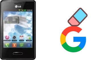 Como excluir a conta do Google em LG Optimus L3 II