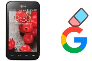 Como excluir a conta do Google em LG Optimus L4 II Dual E445