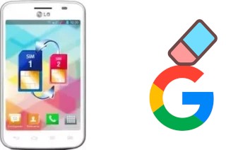 Como excluir a conta do Google em LG Optimus L4 II Dual