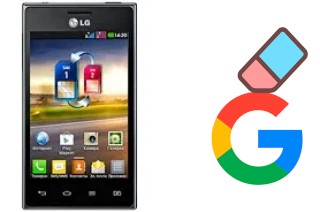 Como excluir a conta do Google em LG Optimus L5 Dual E615