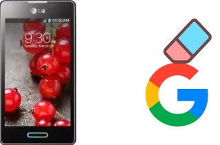 Como excluir a conta do Google em LG Optimus L5 II Dual