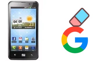 Como excluir a conta do Google em LG Optimus LTE LU6200