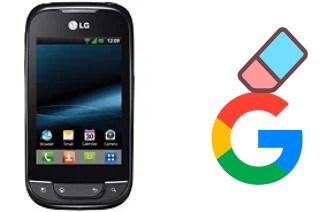 Como excluir a conta do Google em LG Optimus Net