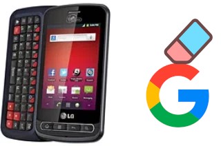 Como excluir a conta do Google em LG Optimus Slider