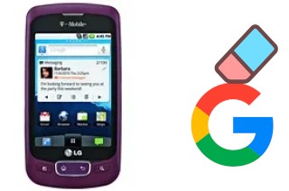 Como excluir a conta do Google em LG Optimus T