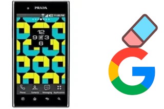 Como excluir a conta do Google em LG Prada 3.0