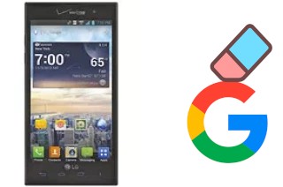 Como excluir a conta do Google em LG Spectrum II 4G VS930