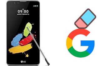 Como excluir a conta do Google em LG Stylus 2