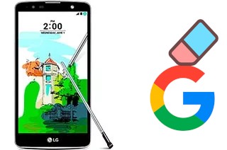 Como excluir a conta do Google em LG Stylus 2 Plus