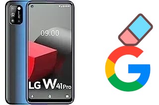 Como excluir a conta do Google em LG W41 Pro