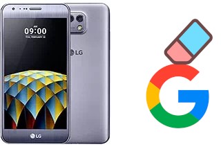 Como excluir a conta do Google em LG X cam