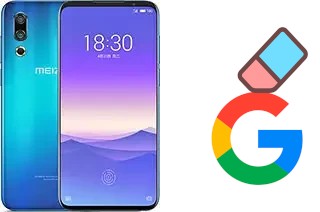 Como excluir a conta do Google em Meizu 16s