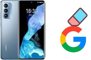 Como excluir a conta do Google em Meizu 18