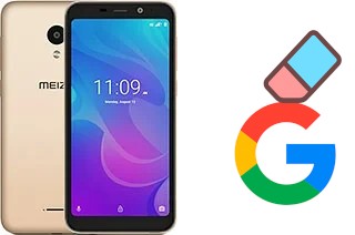 Como excluir a conta do Google em Meizu C9 Pro