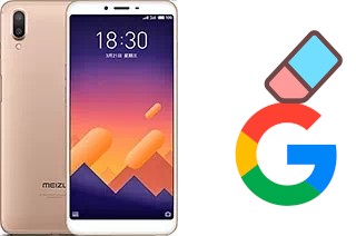 Como excluir a conta do Google em Meizu E3