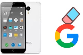 Como excluir a conta do Google em Meizu M1 Note