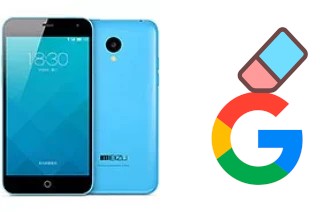 Como excluir a conta do Google em Meizu M1