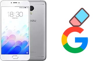 Como excluir a conta do Google em Meizu M3 Note